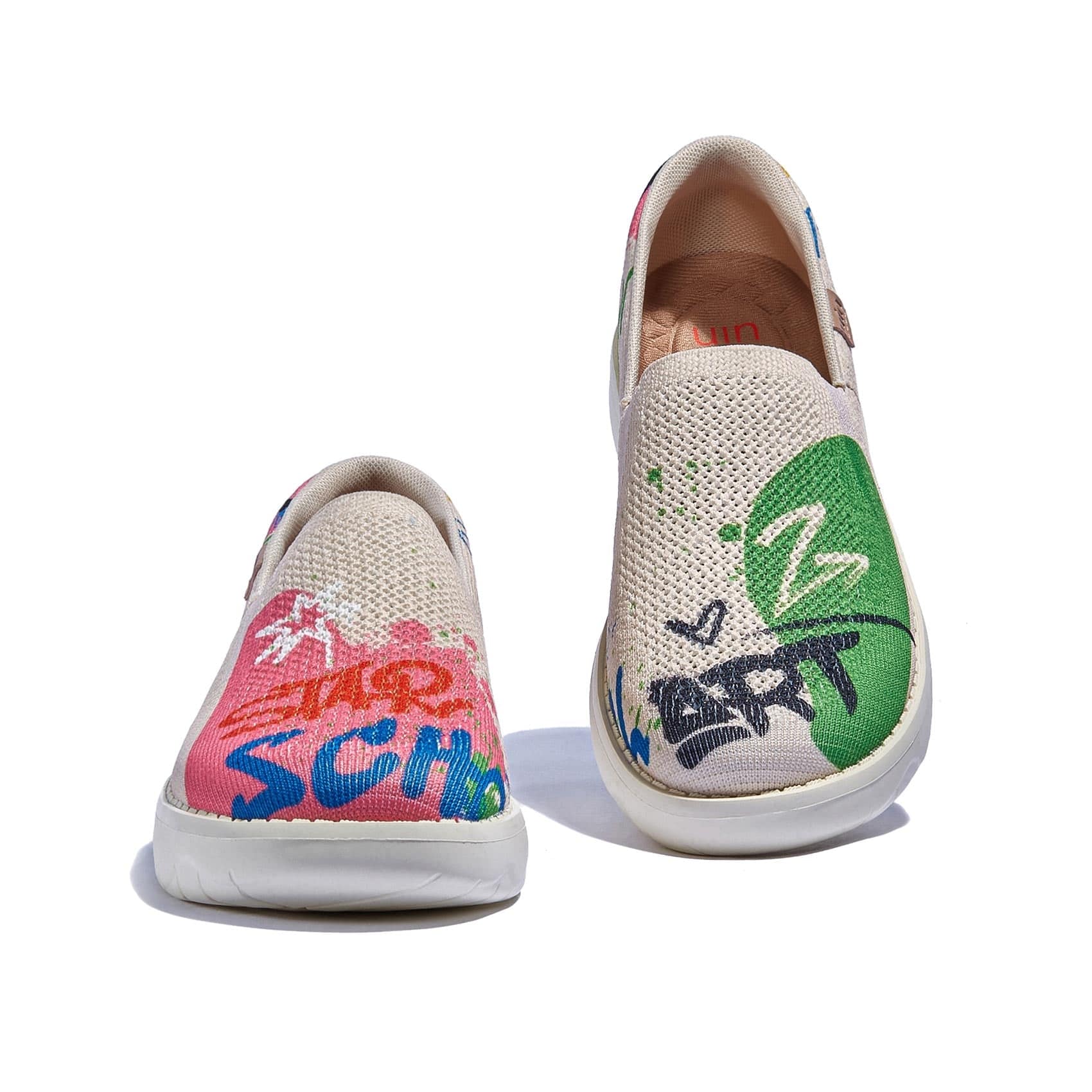 UIN Footwear Women Graffiti Youth Tarragona II Women Canvas loafers