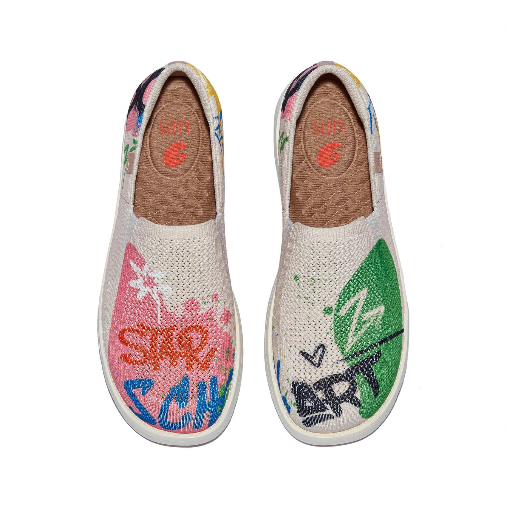 UIN Footwear Women Graffiti Youth Tarragona II Women Canvas loafers