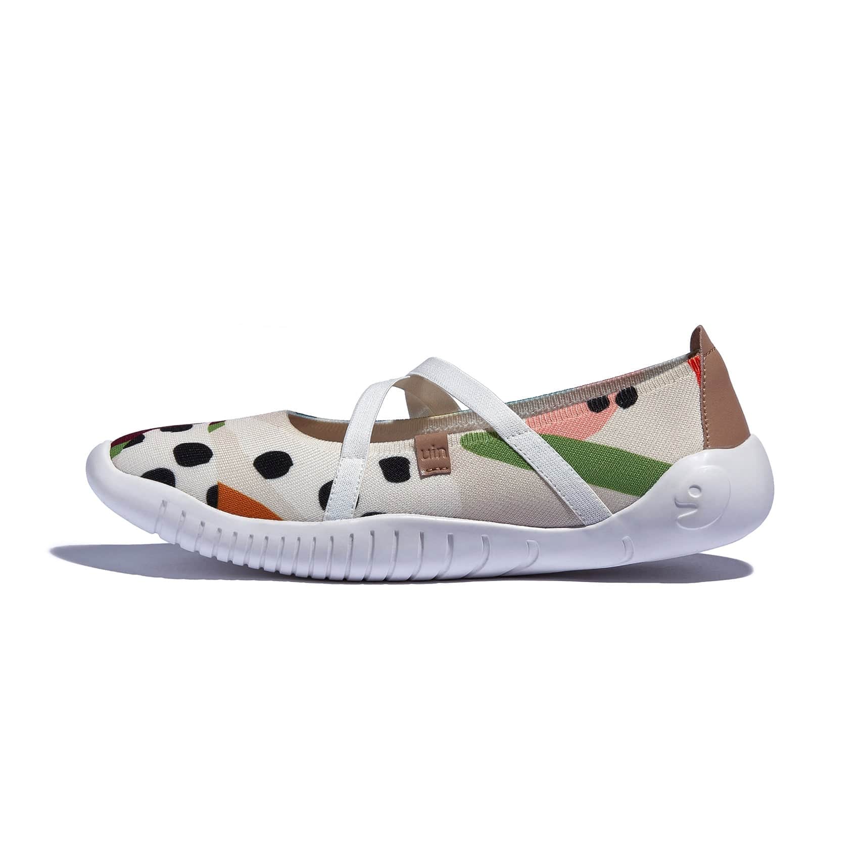 UIN Footwear Women Hand Drawn Spring Menorca VII Women Canvas loafers