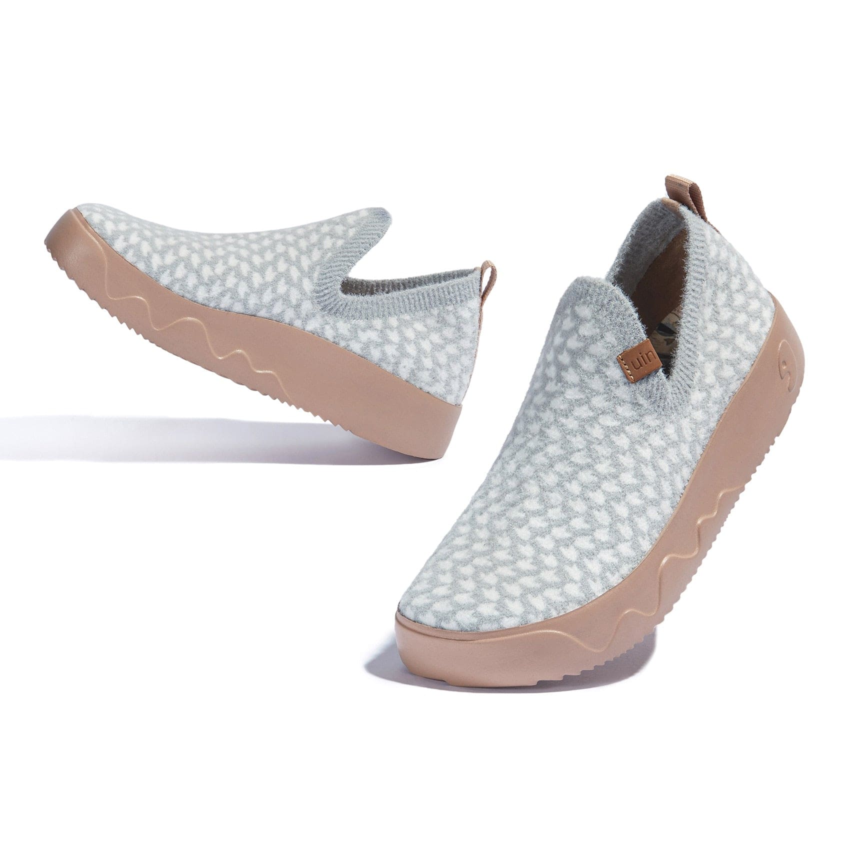 UIN Footwear Women Heron White Fuerteventura I Women Canvas loafers