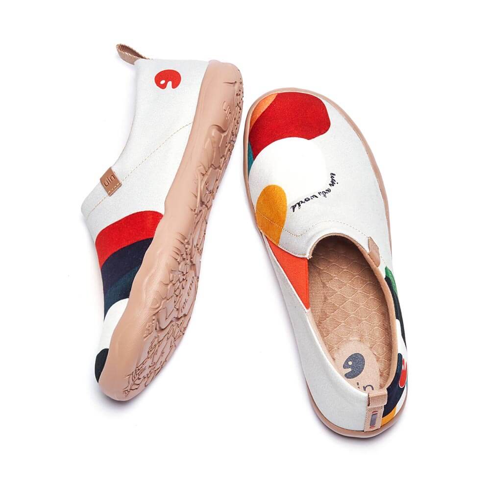 UIN Footwear Women Hold that Color Canvas loafers