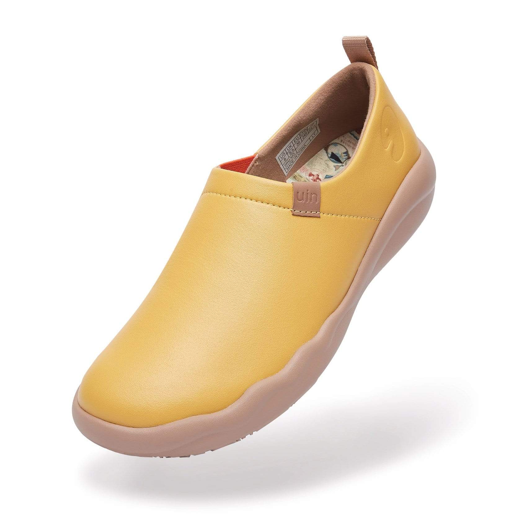 UIN Footwear Women Honey Orange Toledo II Women Canvas loafers