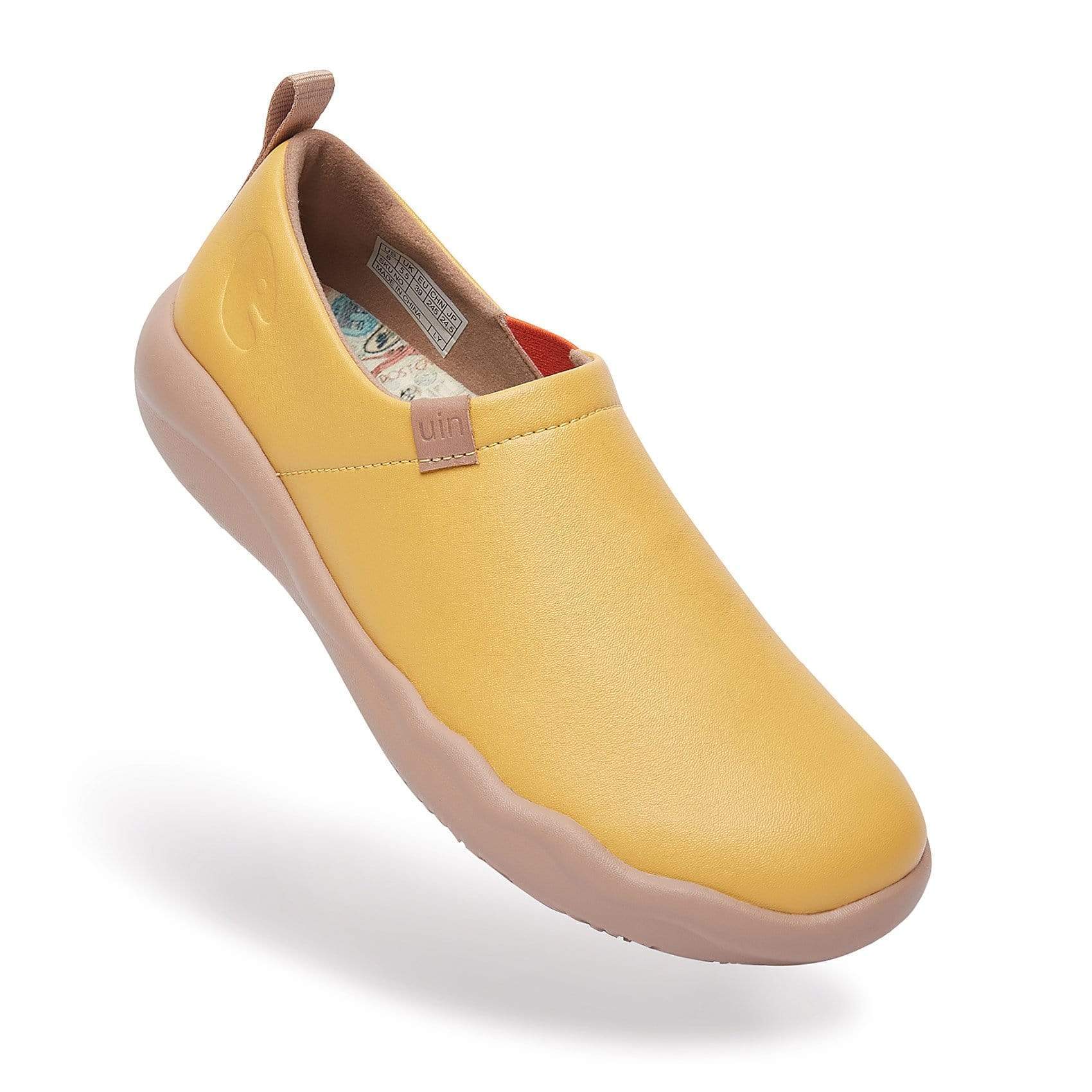 UIN Footwear Women Honey Orange Toledo II Women Canvas loafers