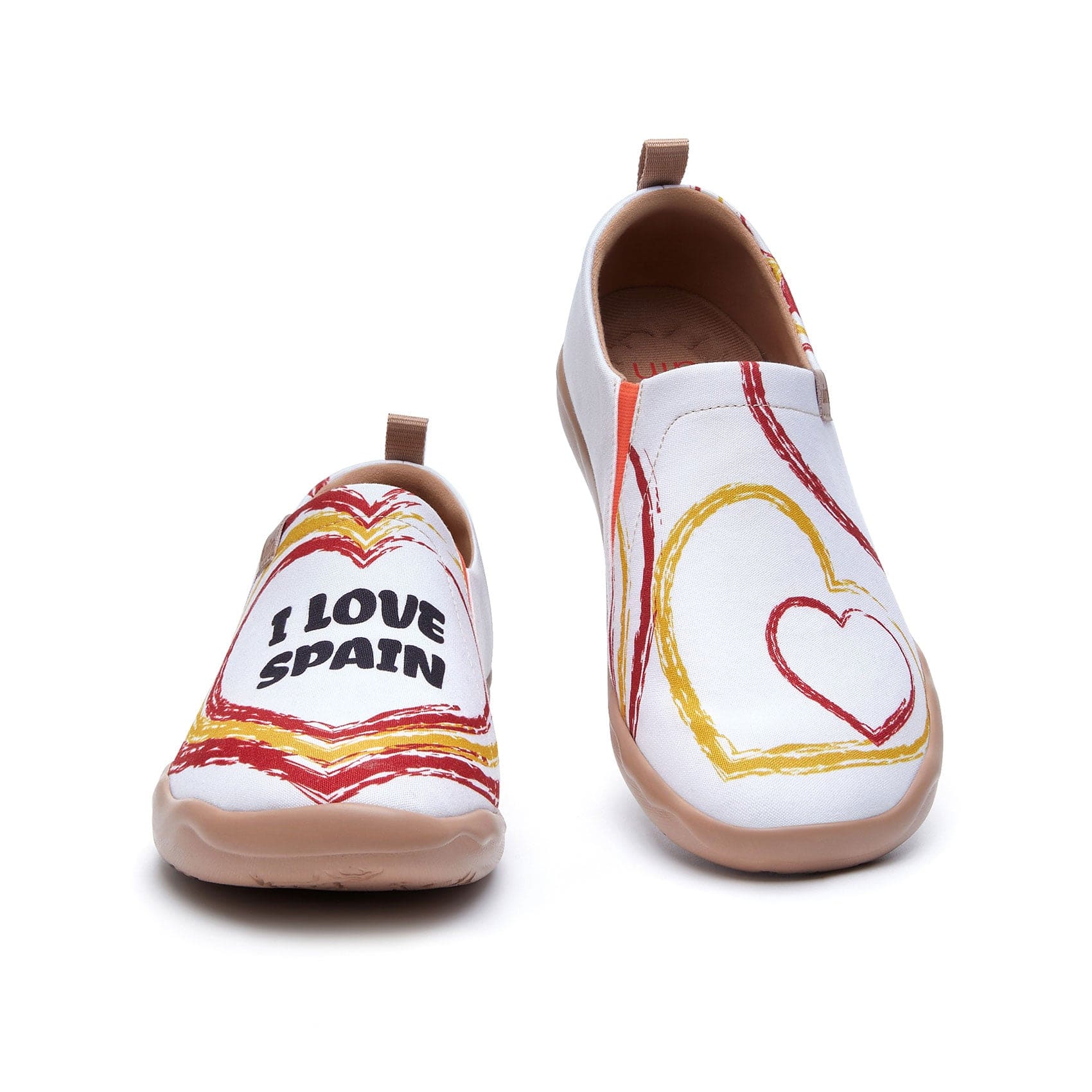 UIN Footwear Women I Love Spain Toledo I Women Canvas loafers