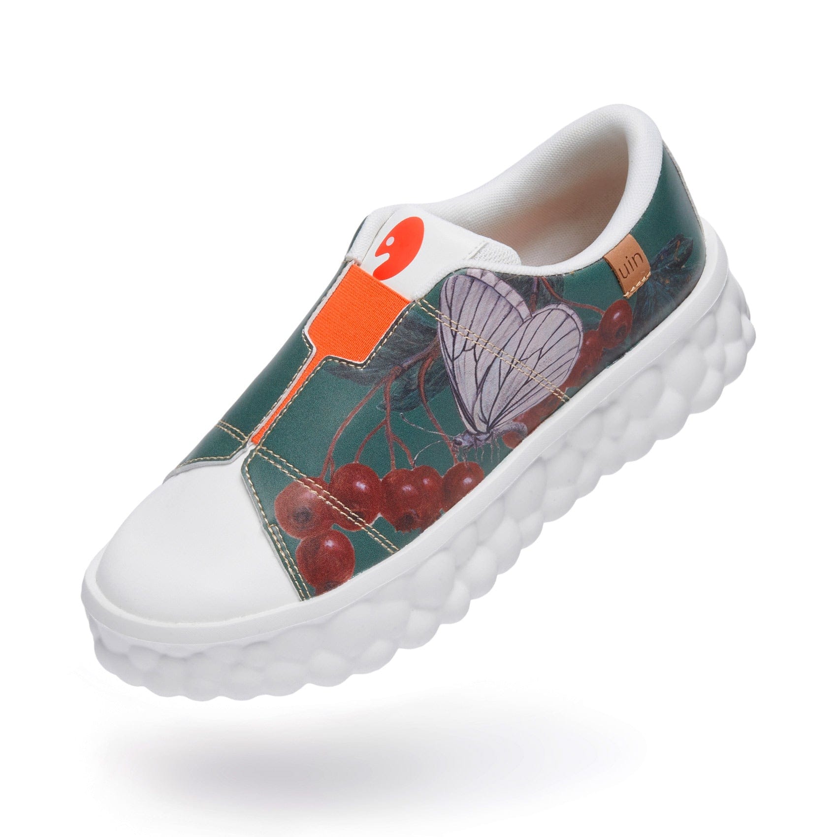 UIN Footwear Women Jan van Kessel the Elder Butterfly and Hawthorn Las Ramblas Women Canvas loafers