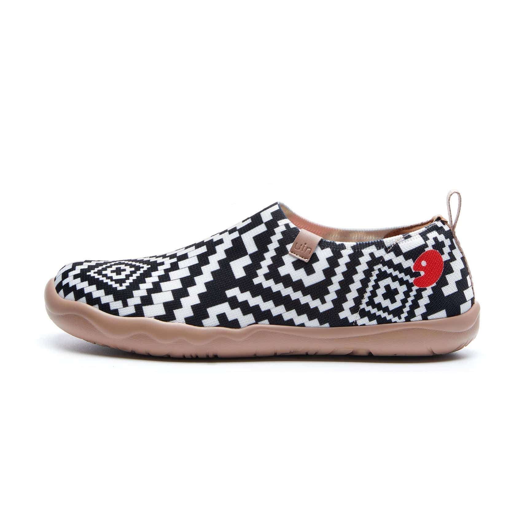 UIN Footwear Women Lattice Maze Toledo I Men Canvas loafers