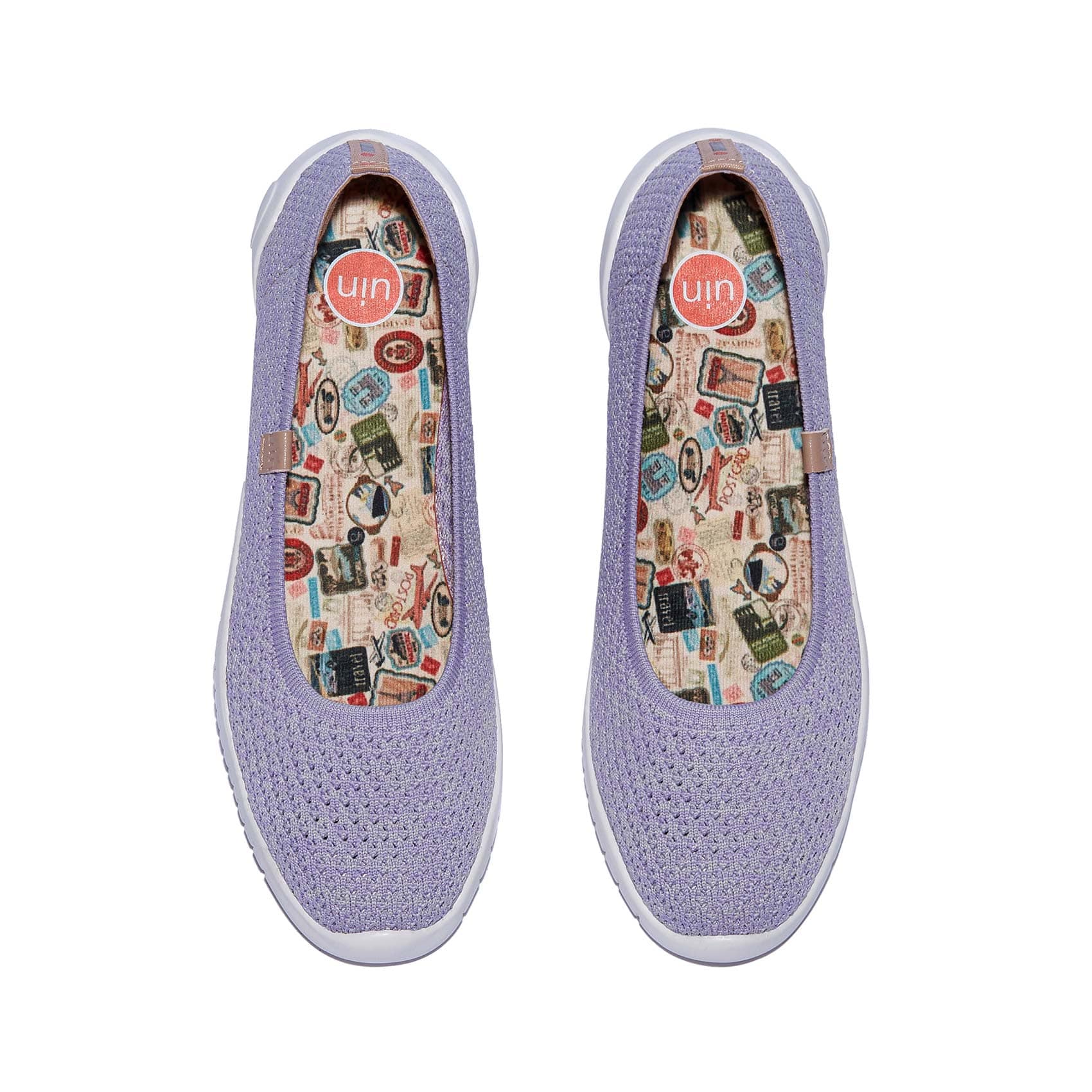 UIN Footwear Women Lavender Menorca III Women Canvas loafers