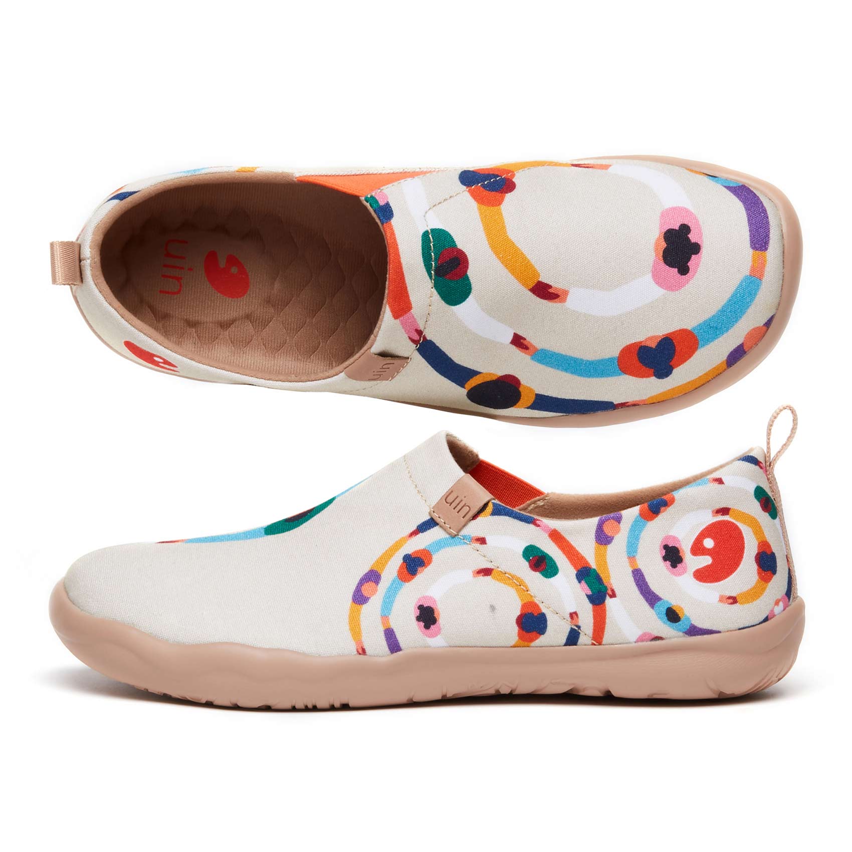 UIN Footwear Women Love Circle Toledo I Women Canvas loafers