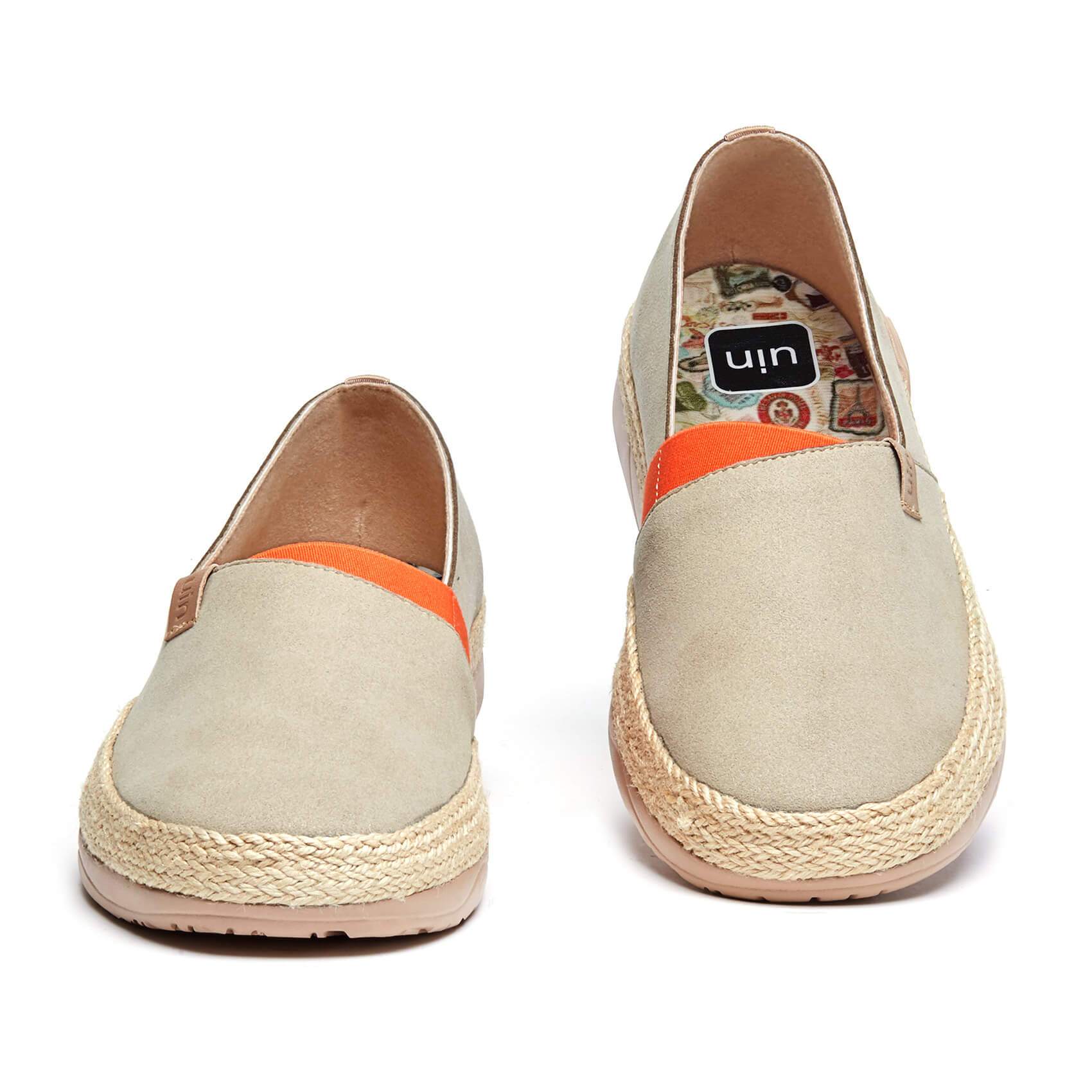 UIN Footwear Women Marbella I Oxford Tan Women Canvas loafers