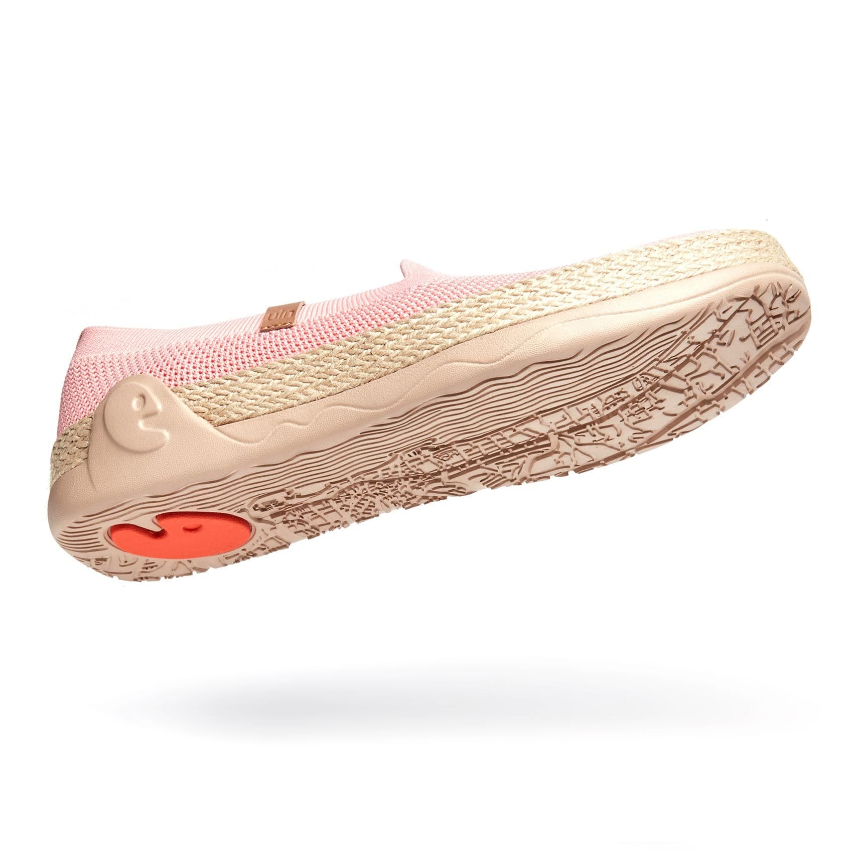 UIN Footwear Women Marbella II Pink Canvas loafers