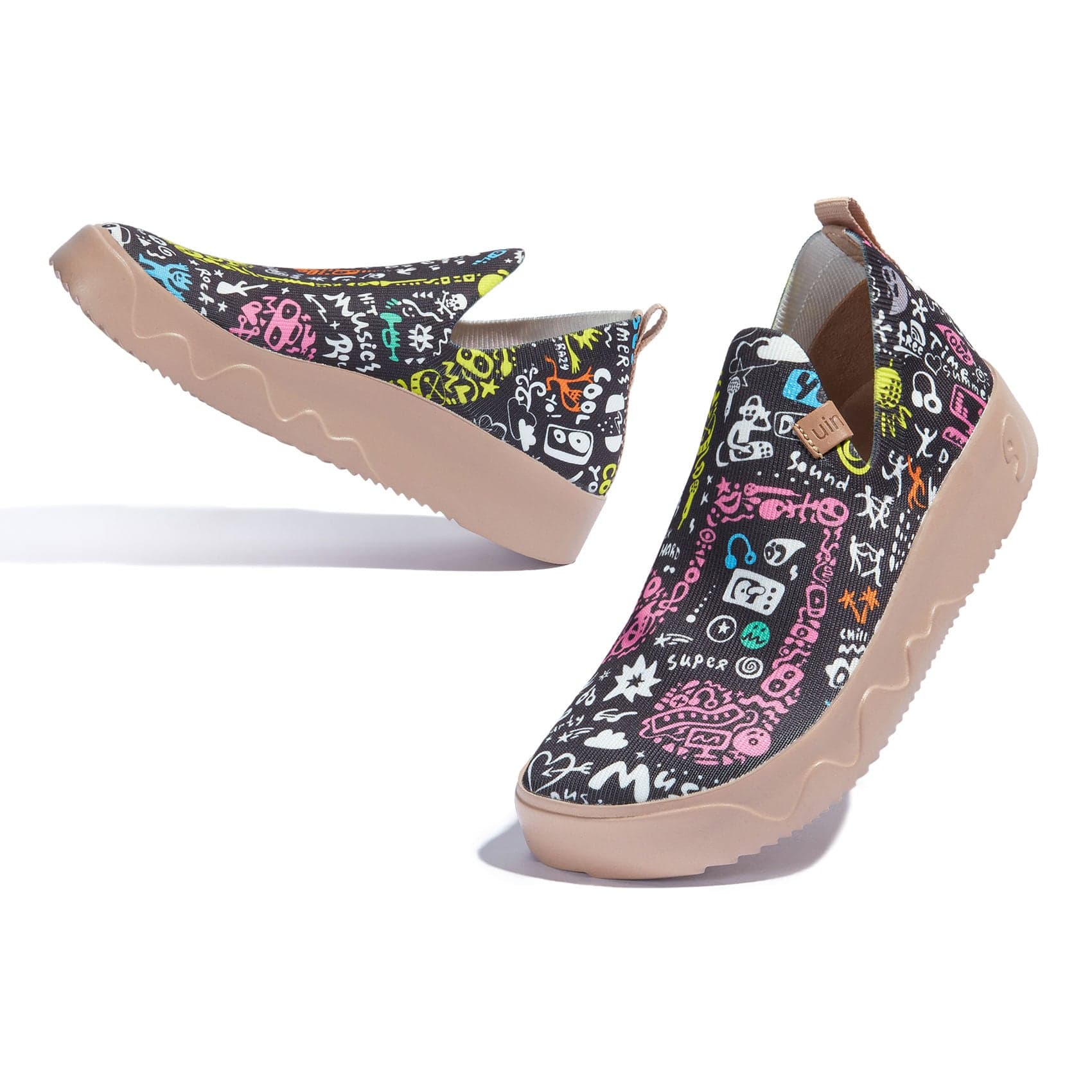 UIN Footwear Women Music Inspiration Fuerteventura I Women Canvas loafers