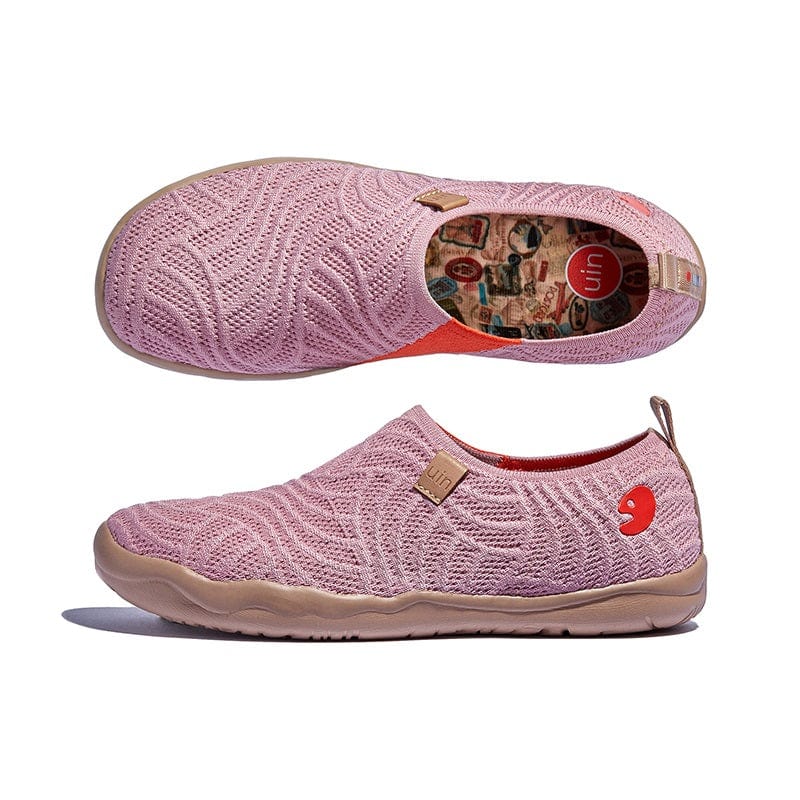 UIN Footwear Women Pink Waves Toledo I Women Canvas loafers