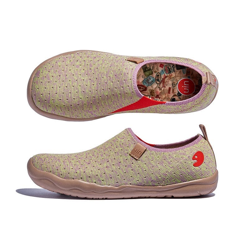 UIN Footwear Women Raspberry Matcha Toledo I Women Canvas loafers