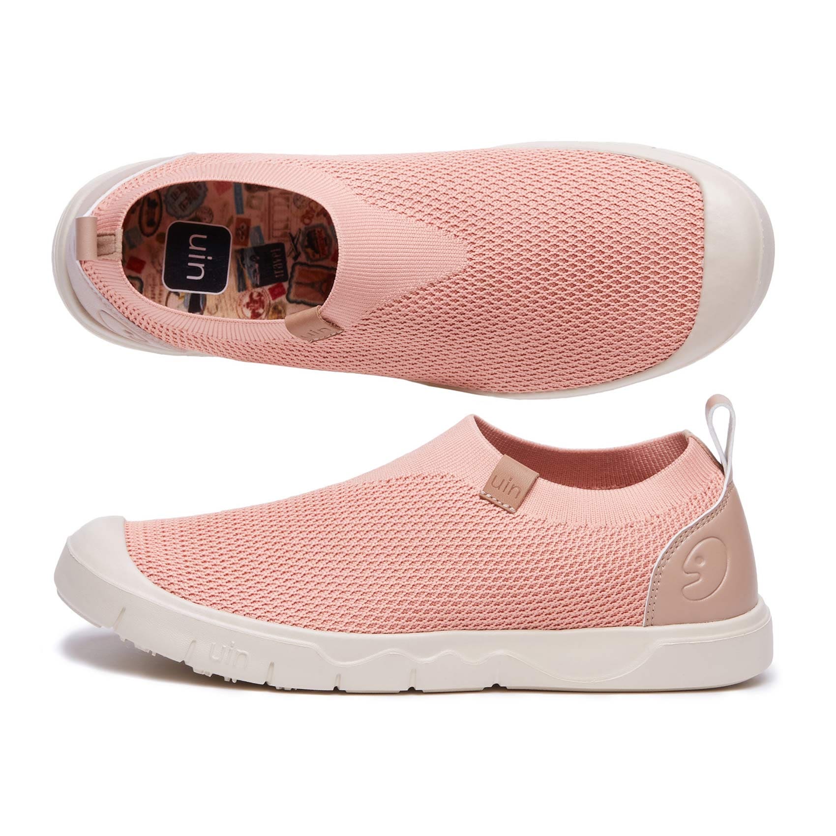 UIN Footwear Women Rosy Pink Cadiz II Women Canvas loafers