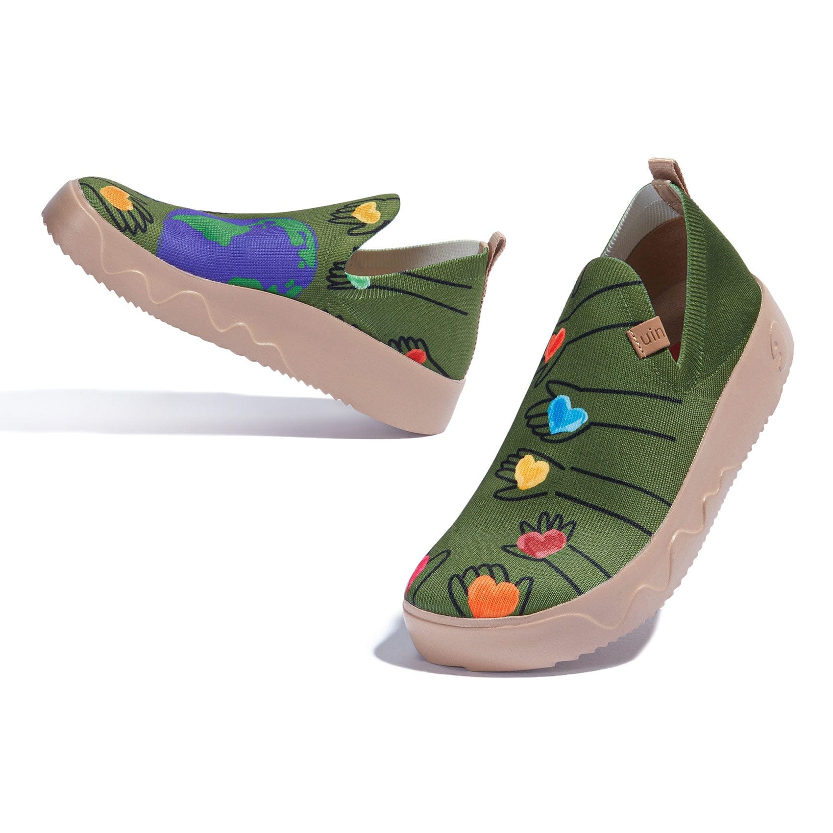 UIN Footwear Women Save the Earth Fuerteventura I Women Canvas loafers