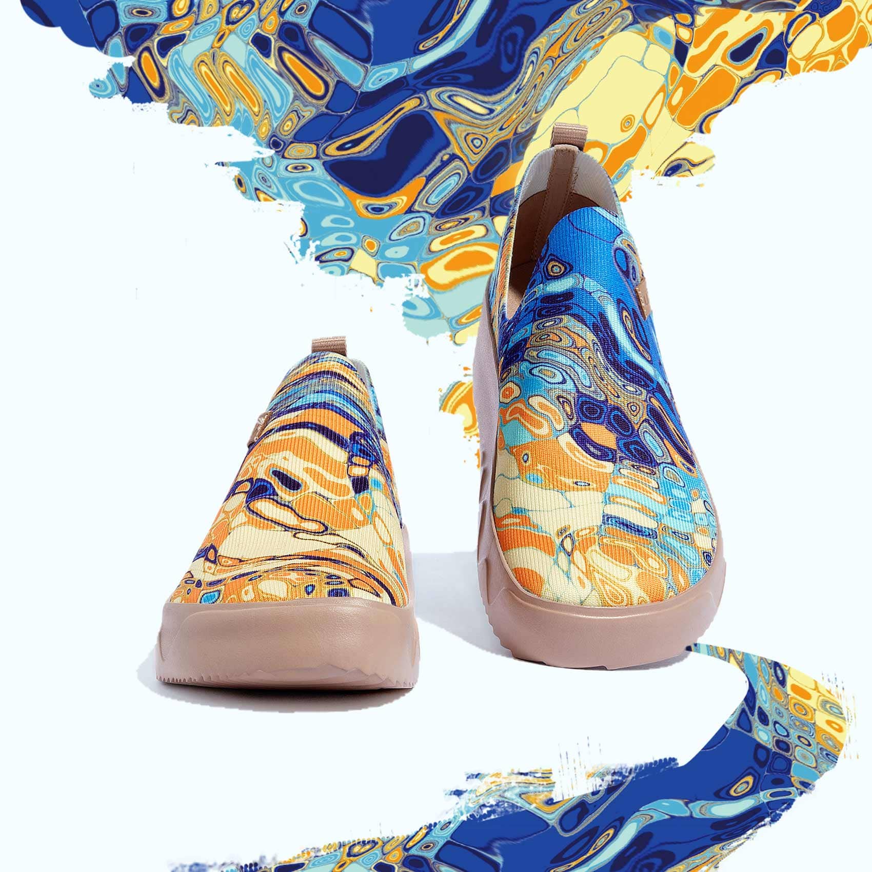 UIN Footwear Women Save the Ocean Fuerteventura I Women Canvas loafers