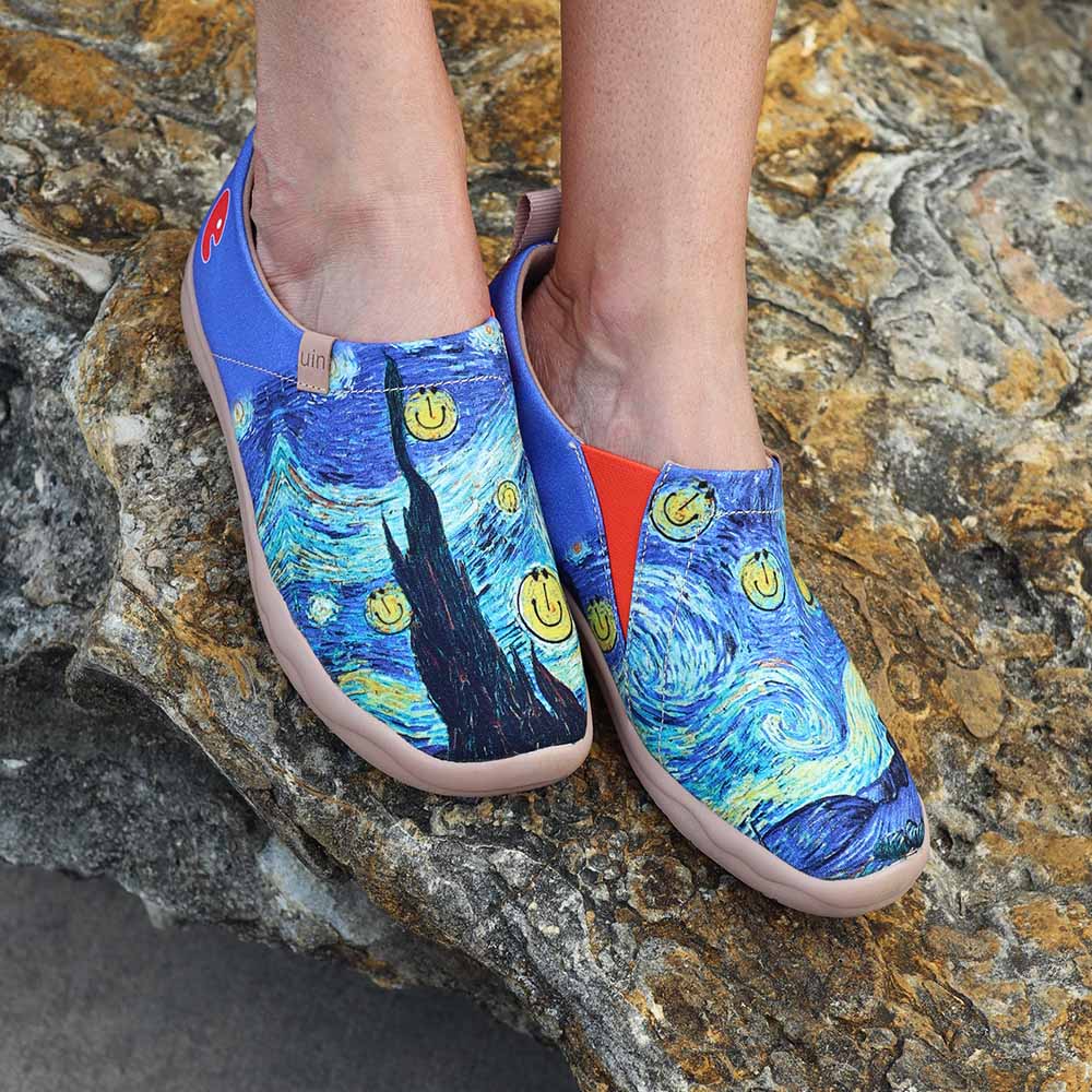 UIN Footwear Women Smiley Night Toledo I Women Canvas loafers