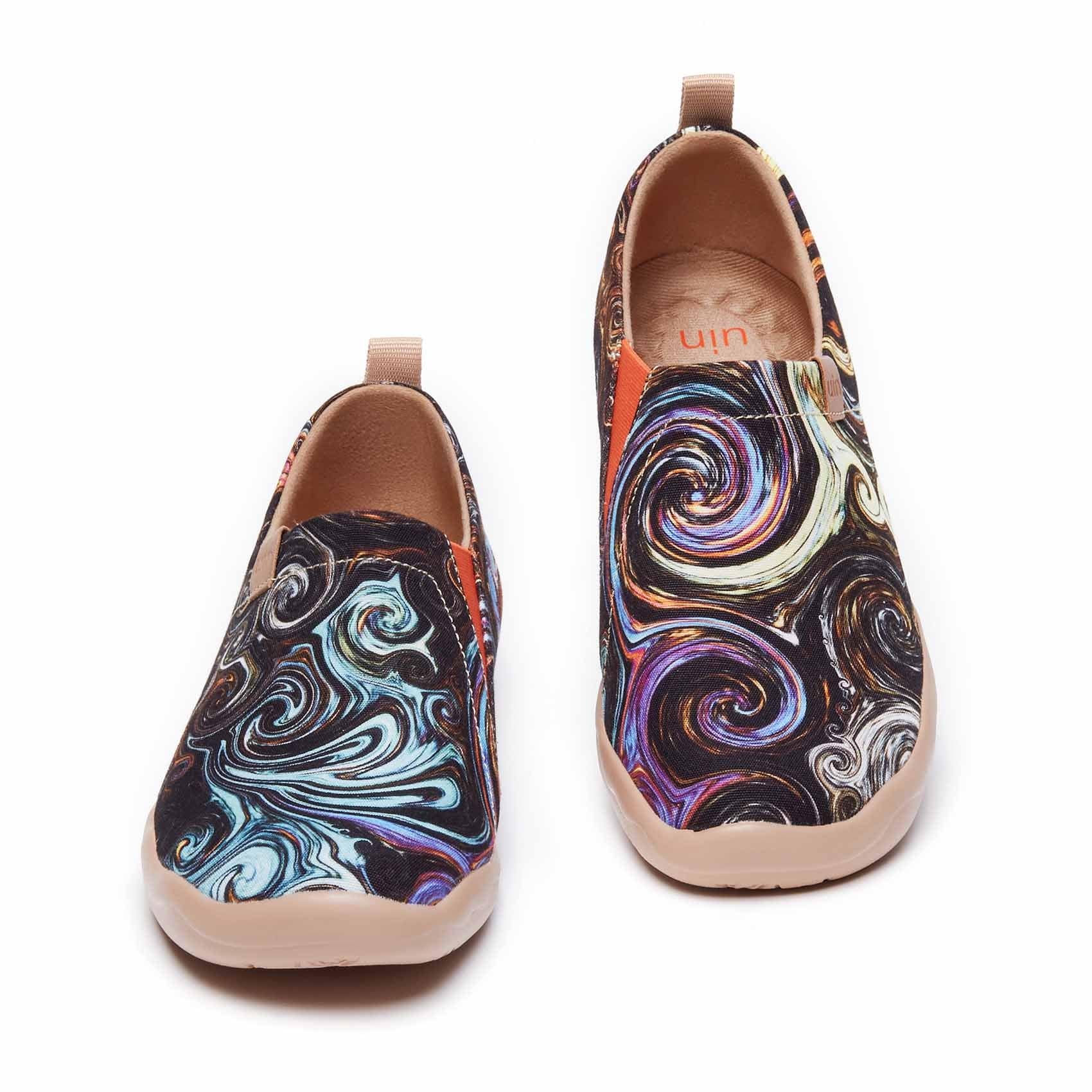 UIN Footwear Women STARRY NIGHT Canvas loafers