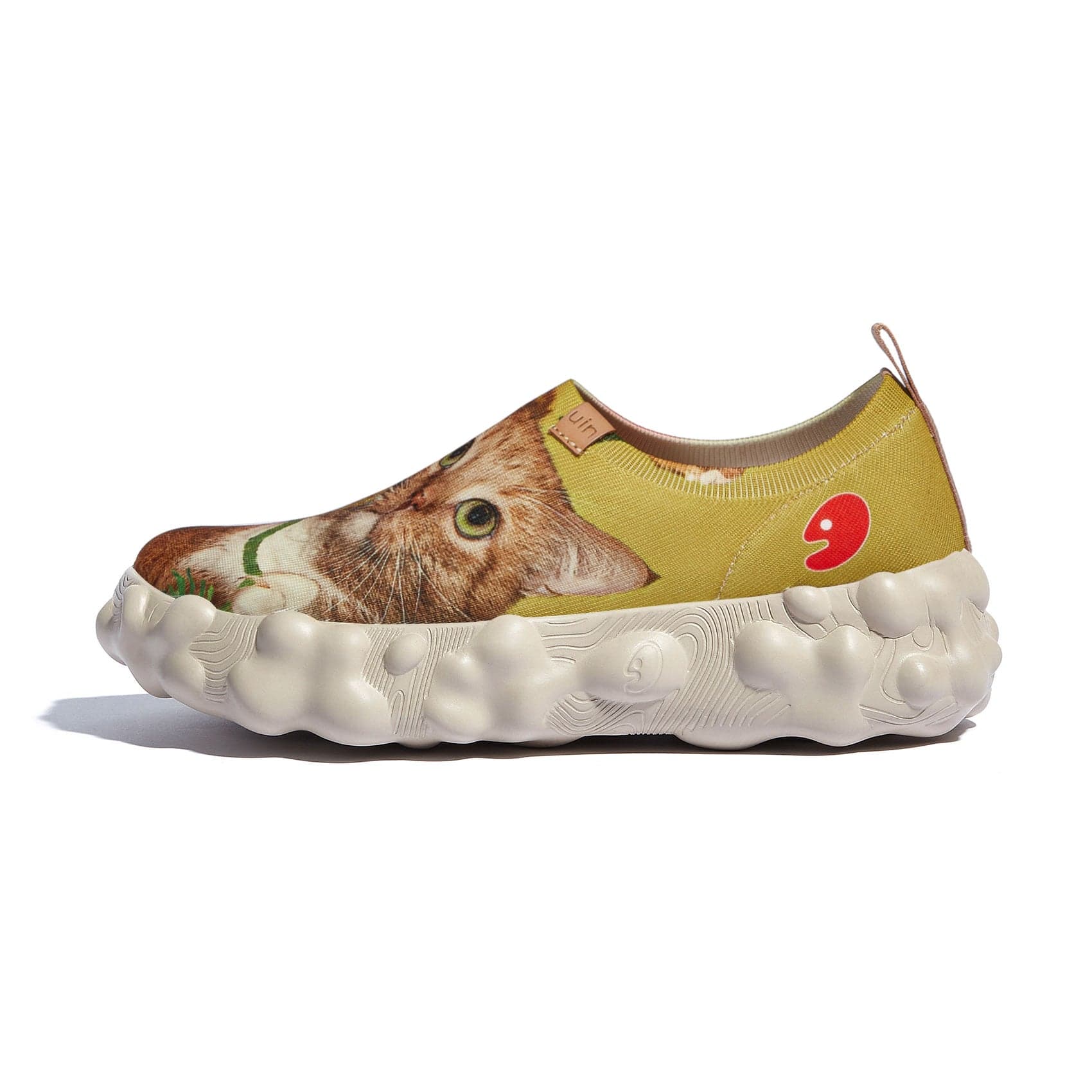 UIN Footwear Women Sunflowers and Cat Toledo VI Women Canvas loafers