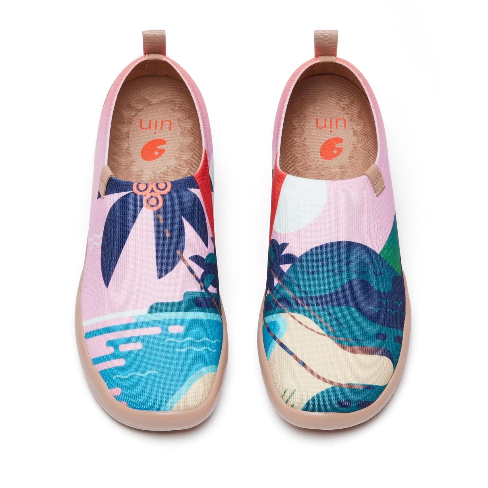 UIN Footwear Women Sunset Beach Toledo I Woman Canvas loafers