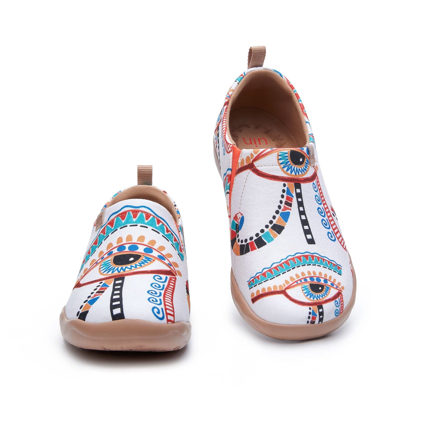 UIN Footwear Women The Eye of Horus Toledo I Women Canvas loafers