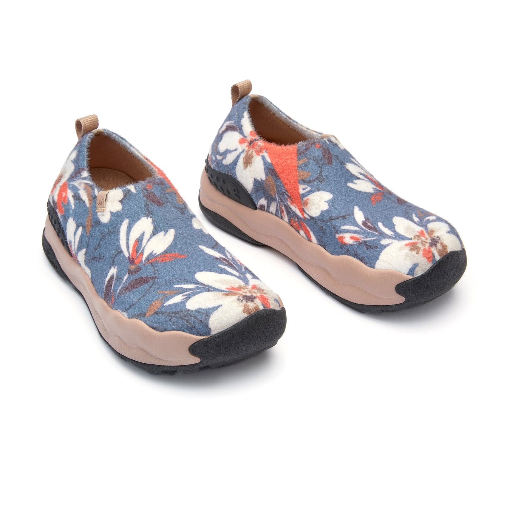 UIN Footwear Women Tranquil Flowers Toledo XI Women Canvas loafers