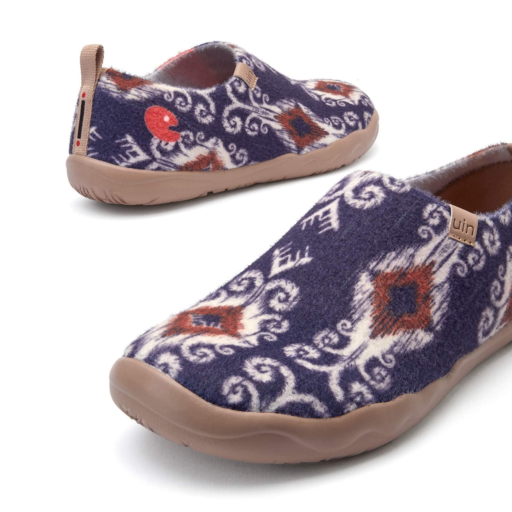 UIN Footwear Women Tribal Pattern Toledo I Women Canvas loafers