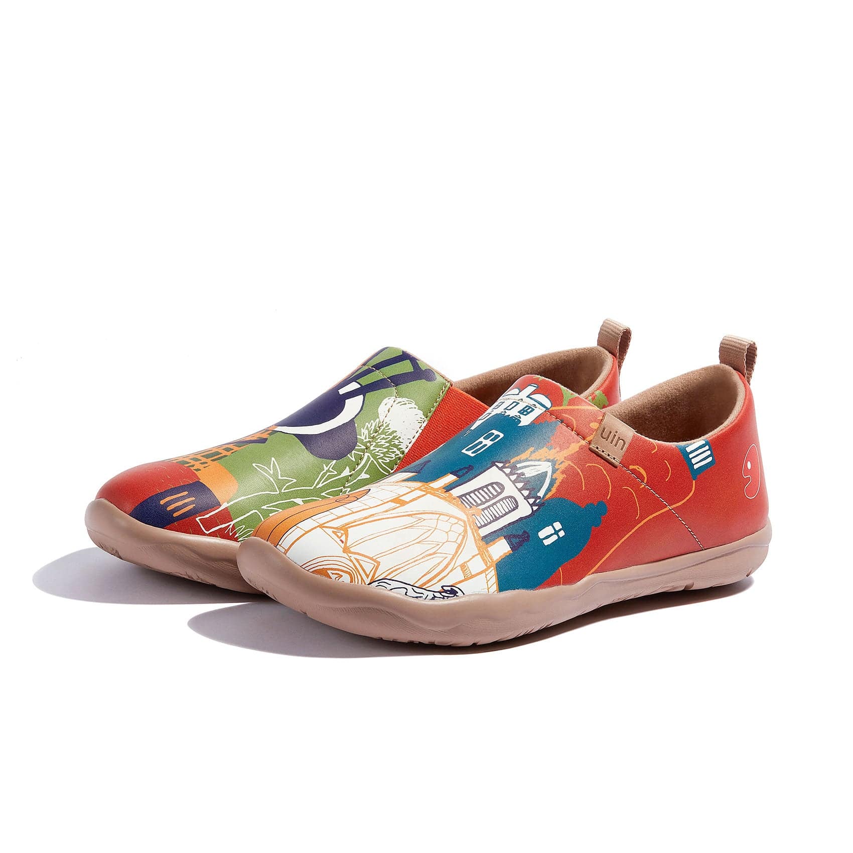 UIN Footwear Women Welcome To Scottland Toledo I Women Canvas loafers