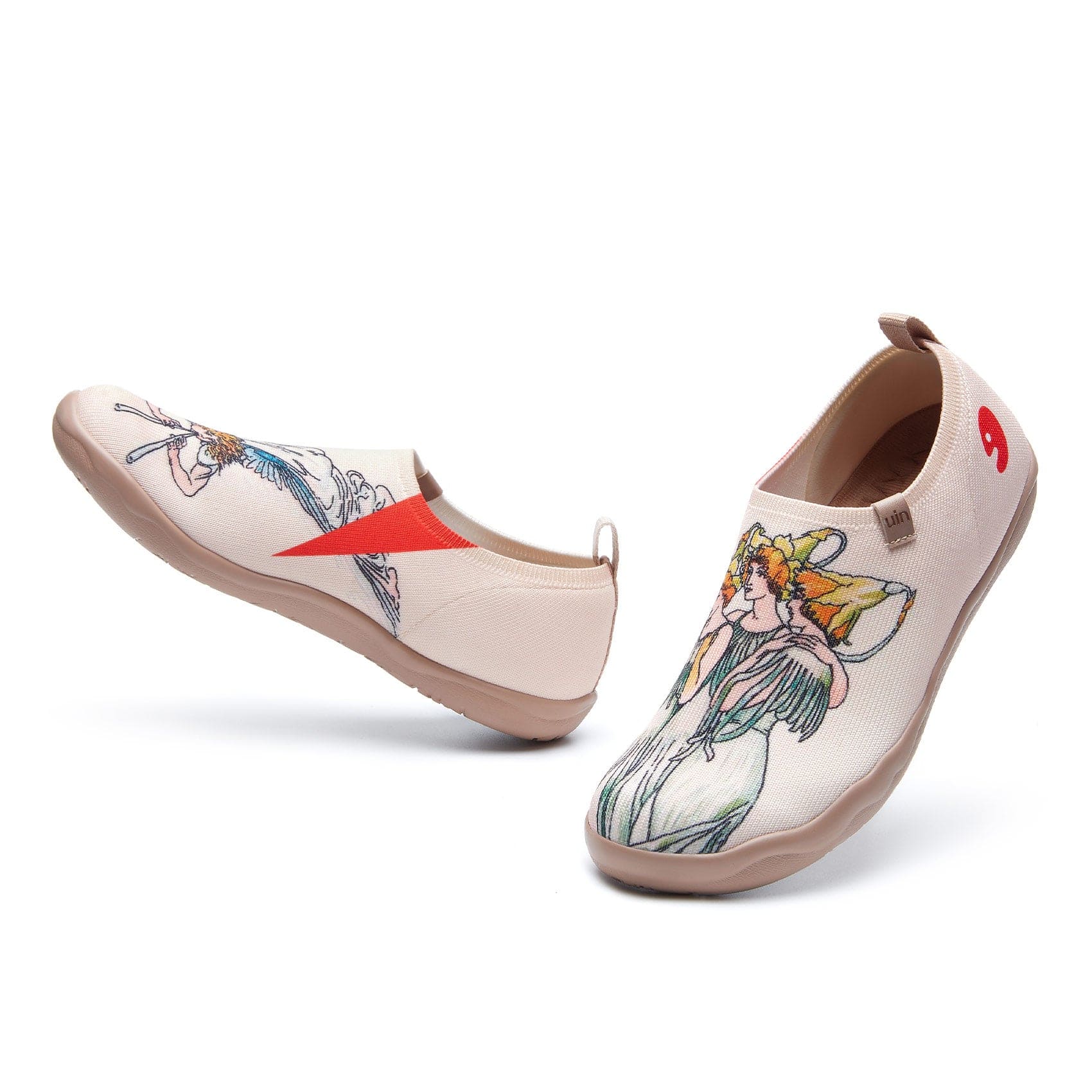 UIN Footwear Women William Shakespeare A Midsummer Night's Dream V1 Toledo I Women Canvas loafers