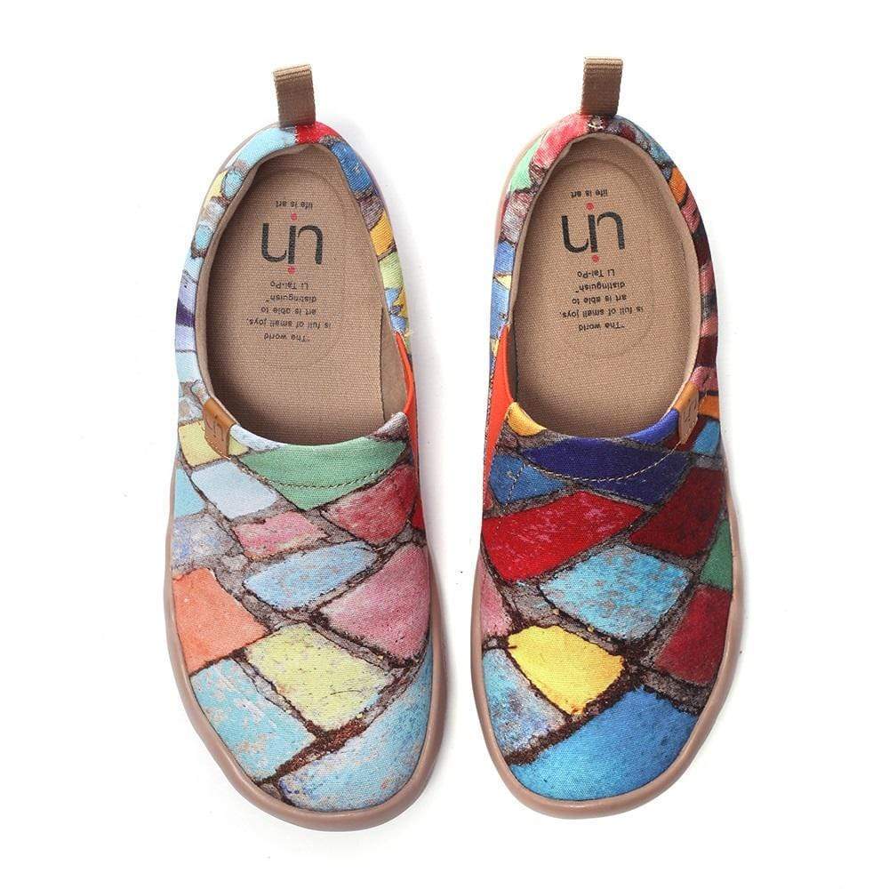 UIN Footwear Men Time Legacy Men Multicolored Design Shoes Canvas loafers